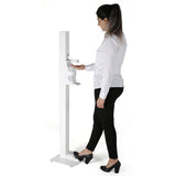 MT Displays BASIC TOUCHLESS DISPENSER STN.F.OP.WHITE (UHTDBW2000X2000) Each