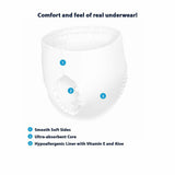 Cuties® Sleep Overs® Unisex Youth Absorbent Underwear Pull On with Tear Away Seams X-Large Disposable Heavy Absorbency (811511_BG) 22/BG