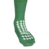 Posey® Slipper Socks Unisex Adult One Size Fits Most Double Tread Single Patient Use Green (646281_PR) 1/PR