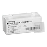 McKesson Cover Glass Square No. 1 Thickness 22 X 22 mm (483349_BX) 10/BX