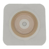 Safe N Simple Ostomy Barrier Trim to Fit, Extended Wear Adhesive Tape Collar 57 mm Flange Red Code System Up to 1-3/4 Inch Opening 5 X 5 Inch (1243999_BX) 5/BX