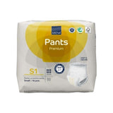 Abena® Premium Pants S1 Unisex Adult Absorbent Underwear Pull On with Tear Away Seams Small Disposable Heavy Absorbency (1218226_PK) 16/PK