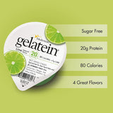 Gelatein® Oral Supplement Lime Flavor Gel 4 oz. Cup (1107859_CS) 36/CS
