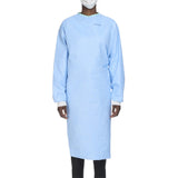 Aero Blue Surgical Gown with Towel Large Blue Sterile AAMI Level 3 Disposable (938744_EA) 1/EA