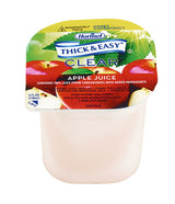 Thick & Easy® Thickened Beverage 4 oz. Portion Cup Apple Flavor Liquid IDDSI Level 3 Moderately Thick/Liquidized (732811_CS) 24/CS
