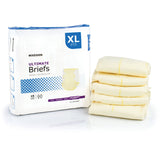 McKesson Unisex Adult Incontinence Brief X-Large Disposable Heavy Absorbency (1123846_BG) 15/BG