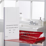 McKesson Biohazard Waste Bag Biohazard Symbol / Infectious Waste 1 to 3 gal. Red 11 X 14 Inch (223411_BX) 50/BX