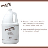 Polysonic® Ultrasound Lotion Multi-Purpose 1 gal. Pump Bottle (420508_GL) 1/GL
