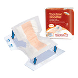 Tranquility® Top Liner® Contour Booster Pad 13-1/2 X 21-1/2 Inch Heavy Absorbency Super Absorbent Core One Size Fits Most (491366_CS) 10/CS