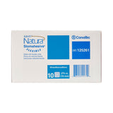 Sur-Fit Natura® Ostomy Barrier Trim to Fit, Standard Wear Stomahesive® Adhesive 70 mm Flange System Hydrocolloid 1-7/8 to 2-1/2 Inch Opening 5 X 5 Inch (325408_EA) 1/EA