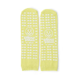 Pillow Paws® Risk Alert® Terries™ Slipper Socks Unisex Adult X-Large All Around Tread Single Patient Use Yellow (700339_CS) 48/CS