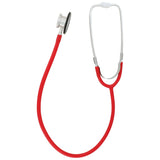 McKesson General Exam Stethoscope Red 1-Tube 22 Inch Tube Double Sided Chestpiece (363749_EA) 1/EA