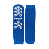 McKesson Terries™ Slipper Socks Unisex Adult X-Large Single Tread Single Patient Use Royal Blue (334875_CS) 48/CS