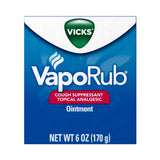 Vicks® VapoRub® Chest Rub 4.8% - 1.2% - 2.6% Strength Ointment 6 oz. (503322_EA) 1/EA