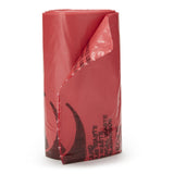McKesson Biohazard Waste Bag Biohazard Symbol / Infectious Waste 7 to 10 gal. Red 24 X 24 Inch (206098_CS) 500/CS