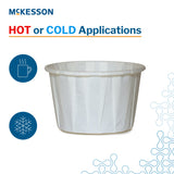 McKesson Souffle Cup 3.5 oz. White Paper Disposable (1251882_CS) 5000/CS