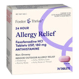 Foster & Thrive™ Allergy Relief 180 mg Strength Tablet 70 per Bottle (1238954_BT) 1/BT