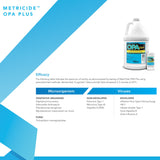 MetriCide™ OPA Plus OPA High-Level Disinfectant RTU Liquid 1 gal. Jug Reusable (636937_CS) 4/CS
