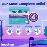 Imodium® Multi-Symptom Anti-Diarrheal 125 mg - 2 mg Strength Caplet 18 per Box (1228787_BX) 18/BX