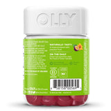 OLLY® Daily Energy Dietary Supplement Vitamin B12 / CoQ10 / Goji Berry 300 mcg - 30 mg - 100 mg Strength Gummy 60 per Bottle Tropical Passion Flavor (1249516_BT) 1/BT