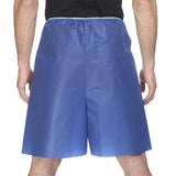 McKesson Exam Shorts X-Large Blue SMS Adult Disposable (1197331_BG) 25/BG