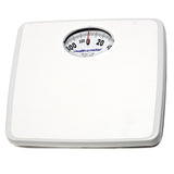 Health O Meter® Floor Scale Dial Display 330 lbs. Capacity White Analog (689025_CS) 2/CS