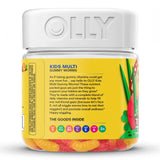 OLLY® Kids Multi Gummy Worms Dietary Supplement Vitamin A / B6 / B12 / C / D / E / Zinc 150 mcg - 0.5 mg - 1.2 mcg - 15 mg - 10 mcg - 3.75 mg - 0.75 mg Strength Gummy 70 per Bottle Sour Fruity Punch Flavor (1249517_BT) 1/BT