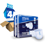 Attends® Overnight Unisex Adult Incontinence Brief X-Large Disposable Heavy Absorbency (1078992_CS) 56/CS