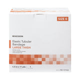 McKesson Spandagrip™ Elastic Tubular Support Bandage 4-1/2 Inch X 11 Yard Large Thigh Pull On Natural NonSterile Size G Standard Compression (1112850_BX) 1/BX
