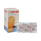 American® White Cross Adhesive Strip 2 X 4 Inch Plastic Rectangle Tan Sterile (127038_EA) 1/EA