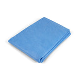 Dynarex Burn Sheet Flat 60 W X 90 L Inch Blue Disposable (1065990_CS) 12/CS