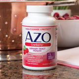 AZO® Urinary Tract Health Dietary Supplement Vitamin C (as ascorbic acid) / Cranberry (Vaccinium macrocarpon) Whole Fruit Powder 120 mg - 500 mg Strength Softgel 100 per Bottle (1065924_BT) 1/BT