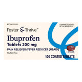 Foster & Thrive™ Pain Relief 200 mg Strength Ibuprofen Tablet 100 per Bottle (1238906_BT) 1/BT
