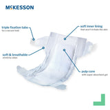 McKesson Unisex Youth Incontinence Brief Size 8 Disposable Heavy Absorbency (1261981_BG) 20/BG