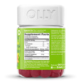 OLLY® Daily Energy Dietary Supplement Vitamin B12 / CoQ10 / Goji Berry 300 mcg - 30 mg - 100 mg Strength Gummy 60 per Bottle Tropical Passion Flavor (1249516_BT) 1/BT