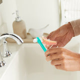 McKesson Denture Brush 2-Sided Bristle Green (472578_EA) 1/EA