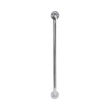 drive™ Wall Grab Bar Chrome Finish Knurled Steel (839763_EA) 1/EA