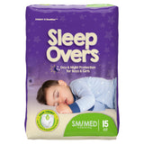 Cuties® Sleep Overs® Unisex Youth Absorbent Underwear Pull On with Tear Away Seams Small / Medium Disposable Heavy Absorbency (713142_BG) 1/BG