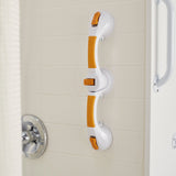 McKesson Rotating Suction-Cup Grab Bar White / Yellow Plastic (1103383_EA) 1/EA
