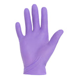 Purple Nitrile® Exam Glove Medium Sterile Single Nitrile Standard Cuff Length Textured Fingertips Purple Chemo Tested (407600_EA) 1/EA