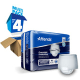 Attends® Overnight Unisex Adult Absorbent Underwear Pull On with Tear Away Seams Medium Disposable Heavy Absorbency (830766_CS) 64/CS