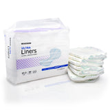 McKesson Ultra Incontinence Liner 27-1/5 Inch Length Heavy Absorbency Polymer Core One Size Fits Most (1187898_BG) 20/BG