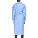 McKesson Non-Reinforced Surgical Gown with Towel 3X-Large Blue Sterile AAMI Level 3 Disposable (1104455_CS) 24/CS
