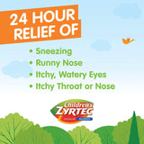 Children's Zyrtec Children's Allergy Relief 1 mg / 1 mL Strength Syrup 4 oz. (1119047_EA) 1/EA