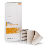 McKesson Elastic Bandage 3 Inch X 5 Yard Double Hook and Loop Closure Tan NonSterile Standard Compression (1086528_BX) 10/BX