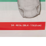 Sure Care™ Ultra Unisex Adult Absorbent Underwear Pull On with Tear Away Seams Medium Disposable Heavy Absorbency (960586_CS) 80/CS