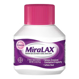 MiraLAX® Laxative Unflavored Powder 4.1 oz. 17 Gram Strength Polyethylene Glycol 3350 (930083_EA) 1/EA