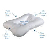 Roscoe Medical Cervical Pillow Soft 16 X 23 Inch White (999349_EA) 1/EA