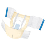 McKesson Ultra Plus Stretch Unisex Adult Incontinence Brief Large / X-Large Disposable Heavy Absorbency (884169_CS) 4/CS