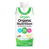 Orgain® Organic Nutritional Shake Oral Supplement Sweet Vanilla Bean Flavor Liquid 11 oz. Carton (1175952_CS) 12/CS